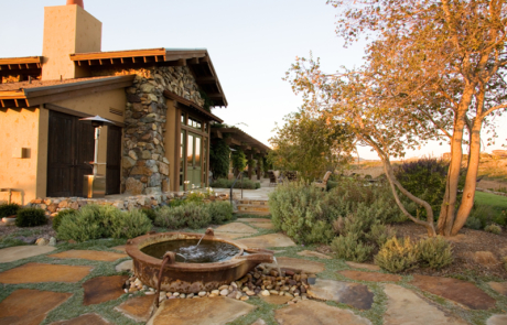 Eco quartier : Ranch house - Batiment LEED platinum - oasis méditéranéen