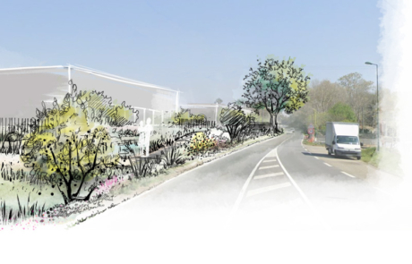 Mise à distance des bâtiments pour créer une transition harmonieuse avec les espaces agricoles